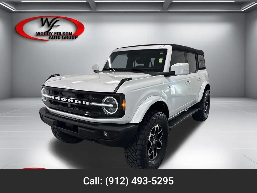 White 2023 Ford Bronco Outer Banks for sale in Baxley, GA