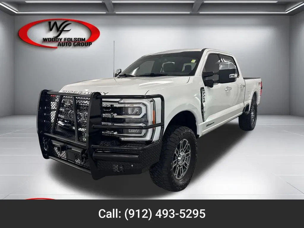 White 2023 Ford Super Duty F-250 SRW LARIAT for sale in Baxley, GA