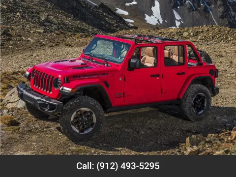Silver 2022 Jeep Wrangler Unlimited Sahara for sale in Baxley, GA