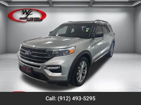 Silver 2022 Ford Explorer XLT for sale in Baxley, GA