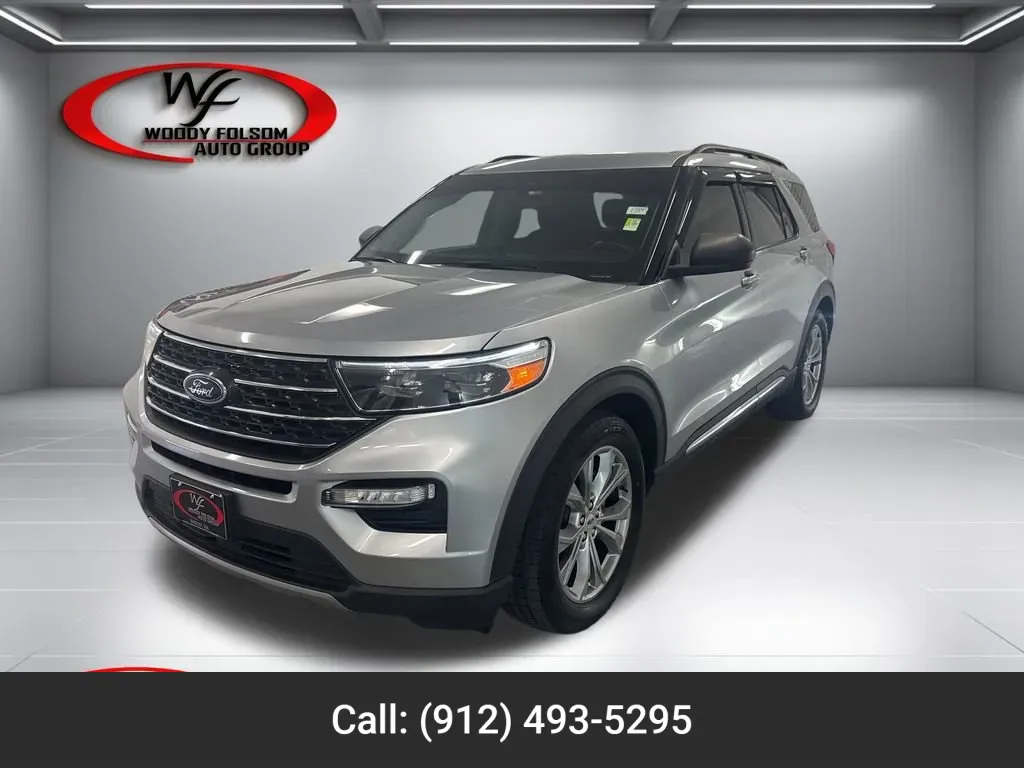 Silver 2022 Ford Explorer XLT for sale in Baxley, GA