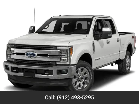 White 2019 Ford Super Duty F-250 SRW King Ranch for sale in Baxley, GA