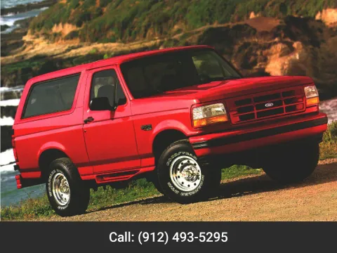 Black 1996 Ford Bronco Eddie Bauer for sale in Baxley, GA