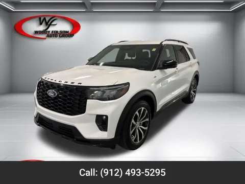 White 2025 Ford Explorer ST-Line for sale in Baxley, GA