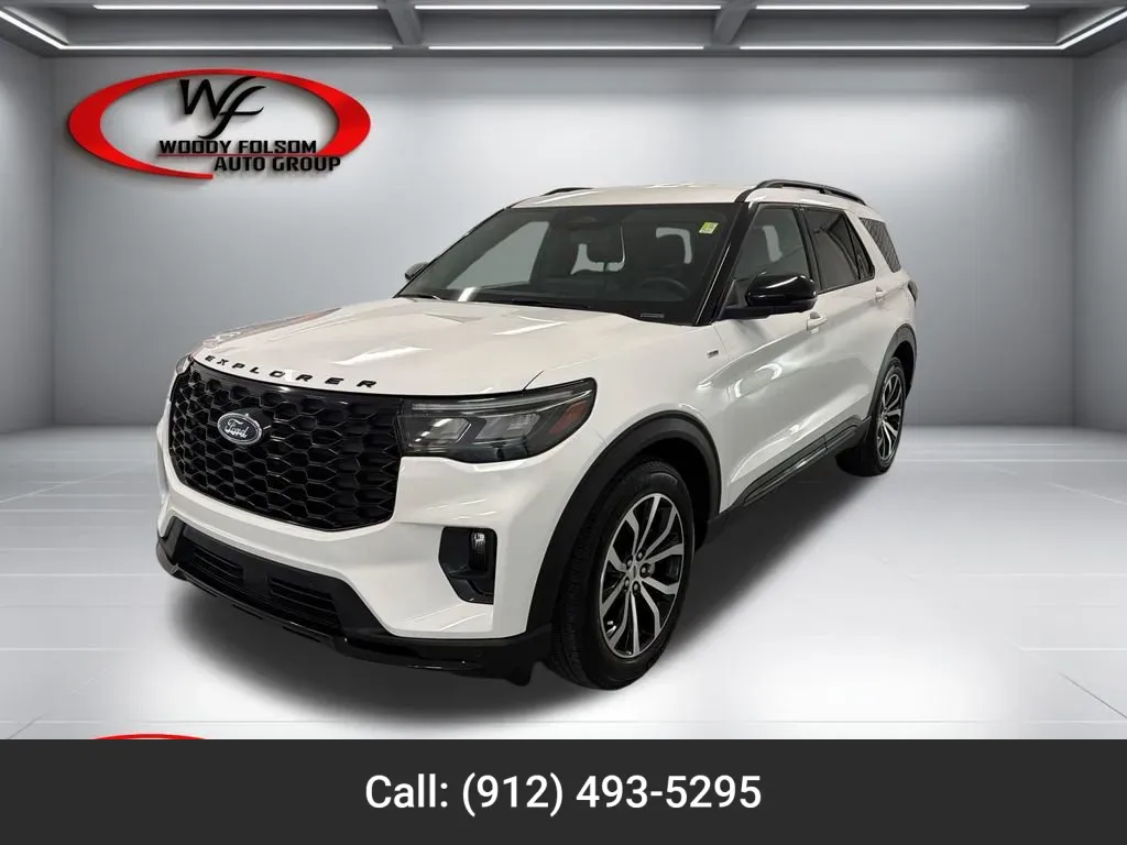 White 2025 Ford Explorer ST-Line for sale in Baxley, GA