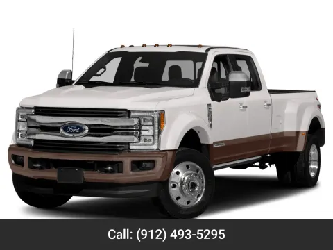 Black 2017 Ford Super Duty F-450 DRW King Ranch for sale in Baxley, GA