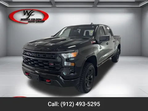 Black 2025 Chevrolet Silverado 1500 Custom Trail Boss for sale in Baxley, GA