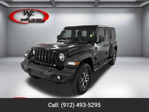 Black 2023 Jeep Wrangler Sport for sale in Baxley, GA