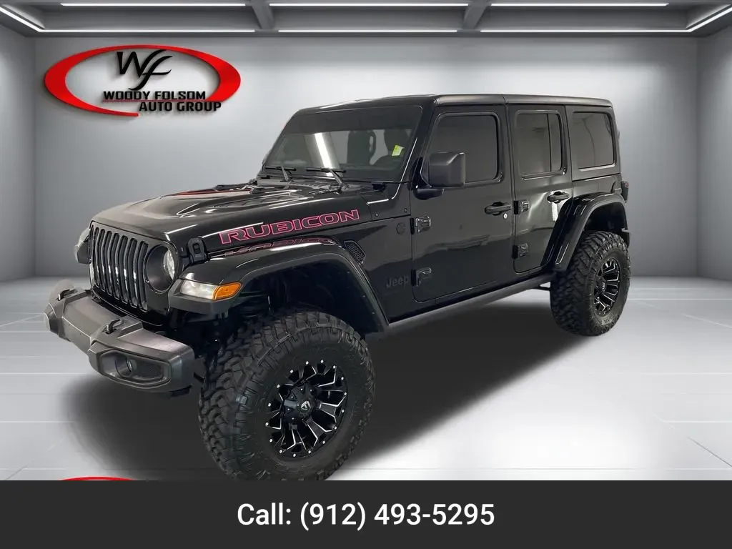 Black 2023 Jeep Wrangler Rubicon for sale in Baxley, GA