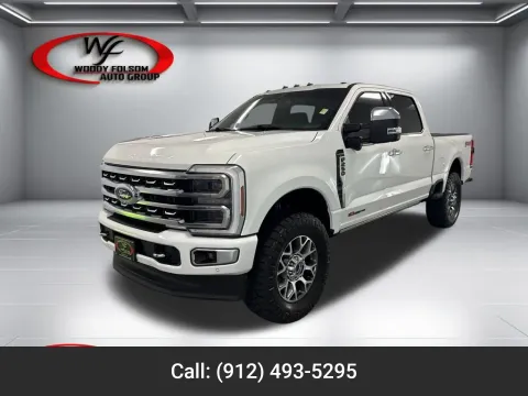 White 2024 Ford Super Duty F-250 SRW Platinum for sale in Baxley, GA