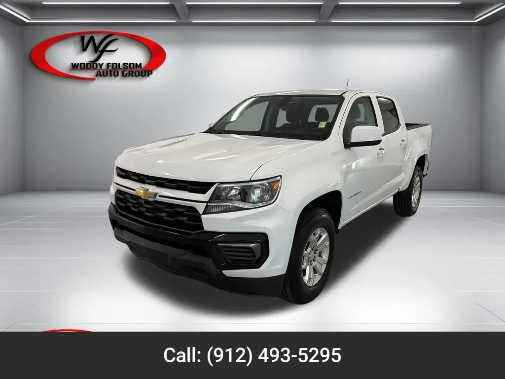 White 2022 Chevrolet Colorado 2WD LT for sale in Baxley, GA