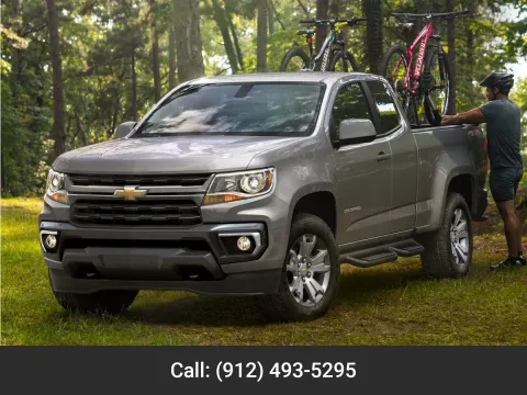 White 2022 Chevrolet Colorado 2WD LT for sale in Baxley, GA