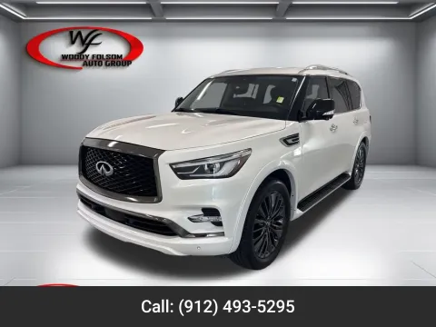 White 2023 INFINITI QX80 PREMIUM SELECT for sale in Baxley, GA