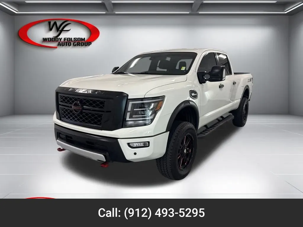 White 2023 Nissan Titan XD PRO-4X for sale in Baxley, GA