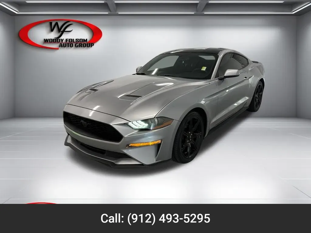 Silver 2020 Ford Mustang EcoBoost for sale in Baxley, GA
