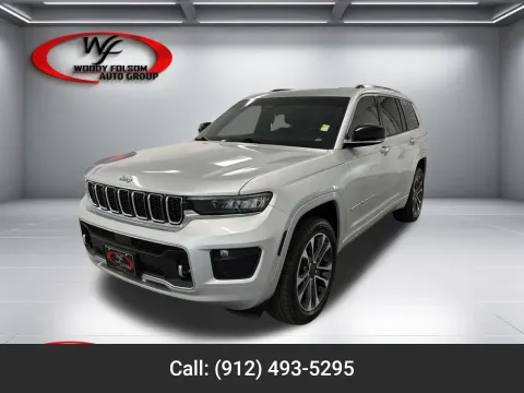 Silver 2022 Jeep Grand Cherokee L Overland for sale in Baxley, GA