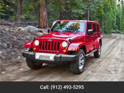 White 2016 Jeep Wrangler Unlimited Sahara for sale in Baxley, GA