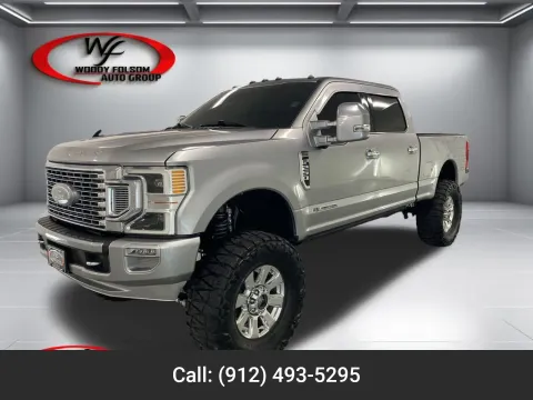 Silver 2021 Ford Super Duty F-250 SRW Platinum for sale in Baxley, GA