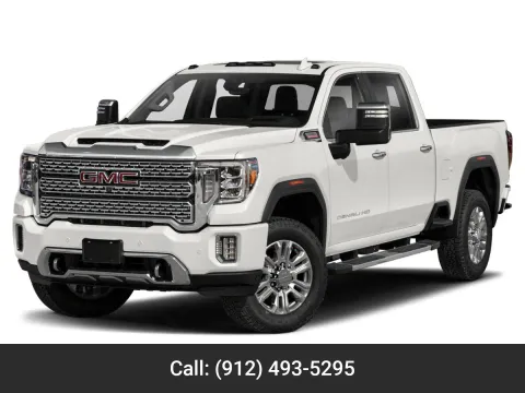 Silver 2021 GMC Sierra 2500 HD Denali for sale in Baxley, GA