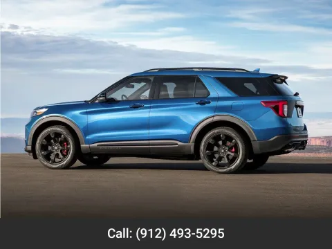 White 2023 Ford Explorer ST for sale in Baxley, GA