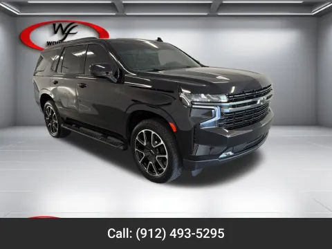 Black 2021 Chevrolet Tahoe RST for sale in Baxley, GA