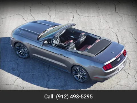 Red 2017 Ford Mustang EcoBoost Premium for sale in Baxley, GA