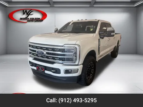 White 2024 Ford Super Duty F-350 SRW Platinum for sale in Baxley, GA