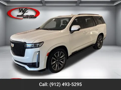 White 2021 Cadillac Escalade Sport Platinum for sale in Baxley, GA