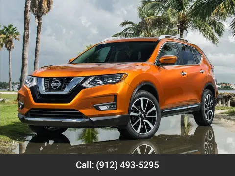 White 2017 Nissan Rogue SV for sale in Baxley, GA
