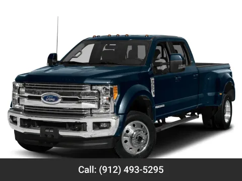 White 2017 Ford Super Duty F-450 DRW Lariat for sale in Baxley, GA