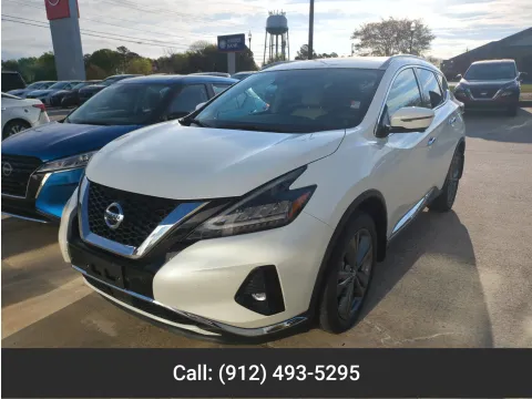 White 2022 Nissan Murano Platinum for sale in Vidalia, GA
