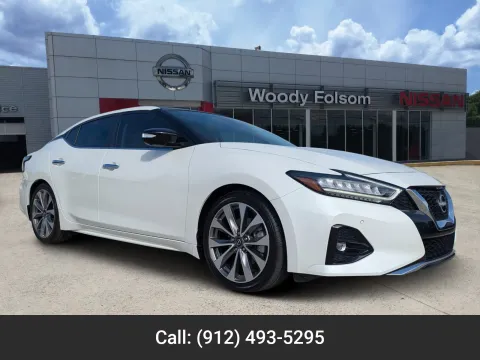 White 2023 Nissan Maxima Platinum for sale in Vidalia, GA