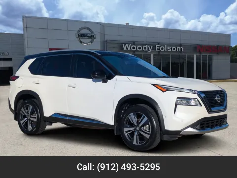 White 2022 Nissan Rogue Platinum for sale in Vidalia, GA