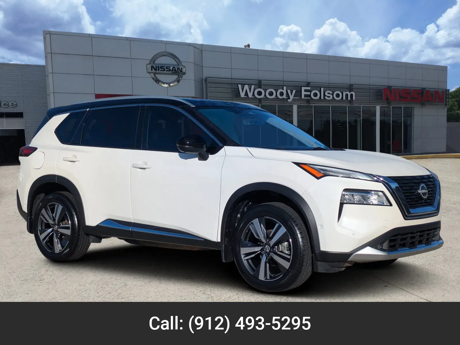 White 2022 Nissan Rogue Platinum for sale in Vidalia, GA