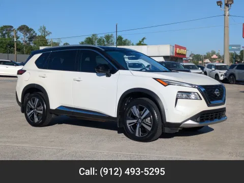 White 2022 Nissan Rogue Platinum for sale in Vidalia, GA