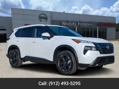 White 2025 Nissan Rogue SV for sale in Vidalia, GA