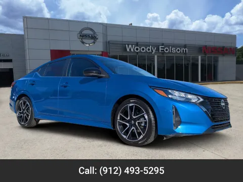 Blue 2024 Nissan Sentra SR for sale in Vidalia, GA