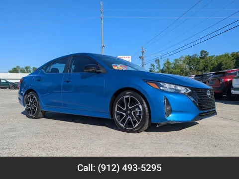 Blue 2024 Nissan Sentra SR for sale in Vidalia, GA