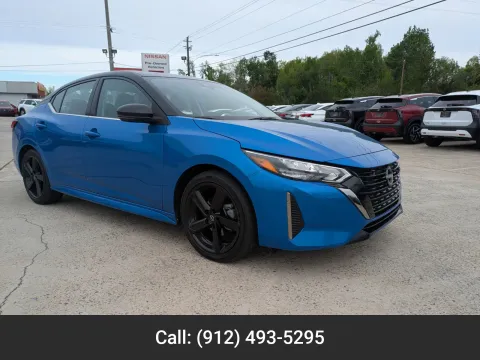 Blue 2024 Nissan Sentra SR for sale in Vidalia, GA