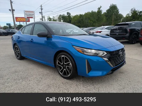 Blue 2024 Nissan Sentra SR for sale in Vidalia, GA