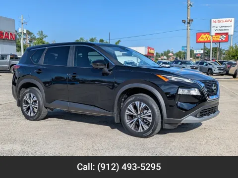 Black 2023 Nissan Rogue SV for sale in Vidalia, GA
