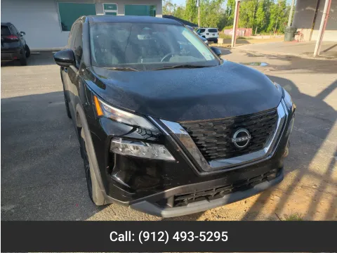 Black 2023 Nissan Rogue SV for sale in Vidalia, GA