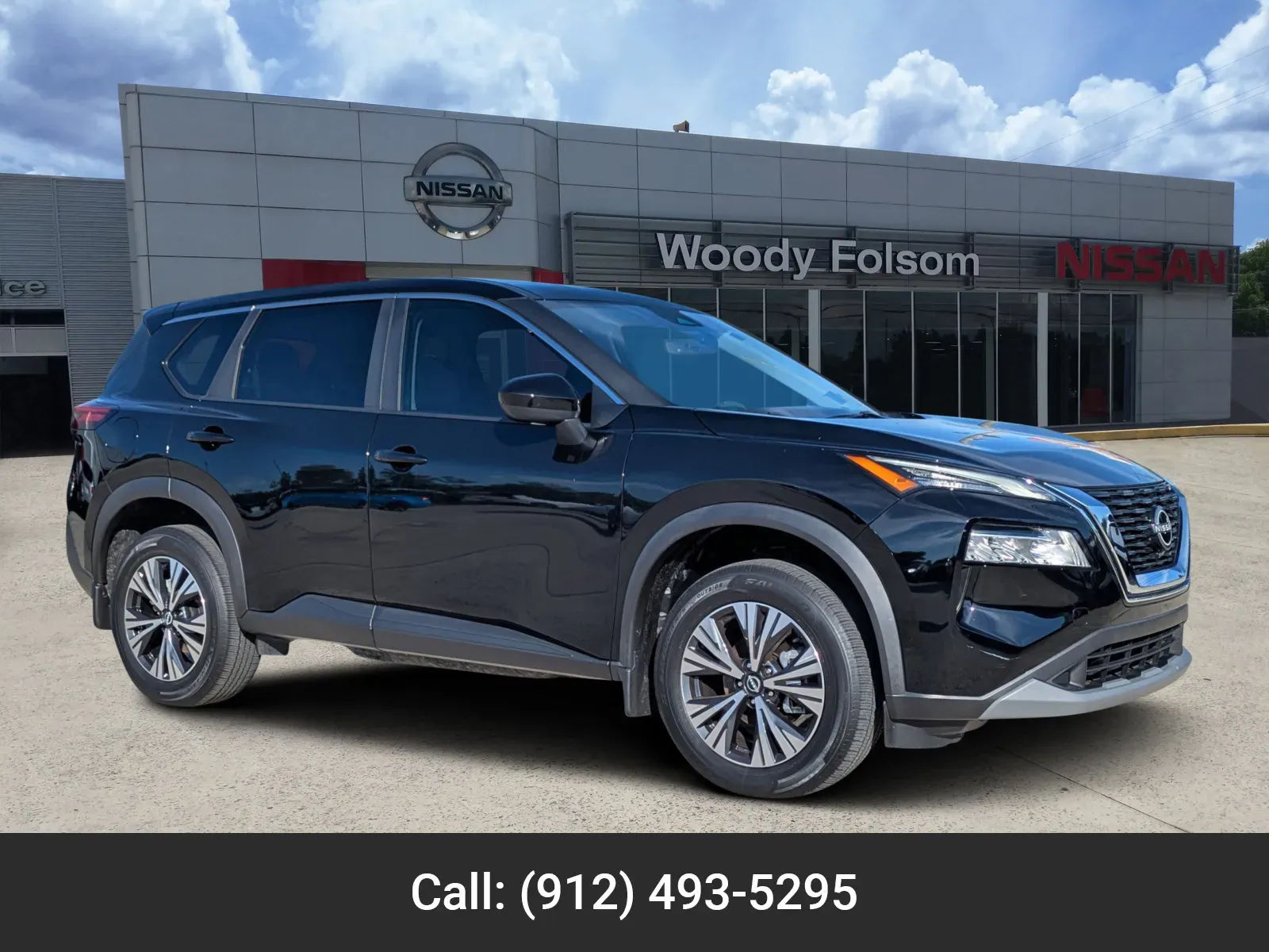 Black 2023 Nissan Rogue SV for sale in Vidalia, GA