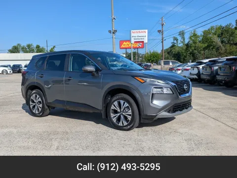 Gray 2023 Nissan Rogue SV for sale in Vidalia, GA