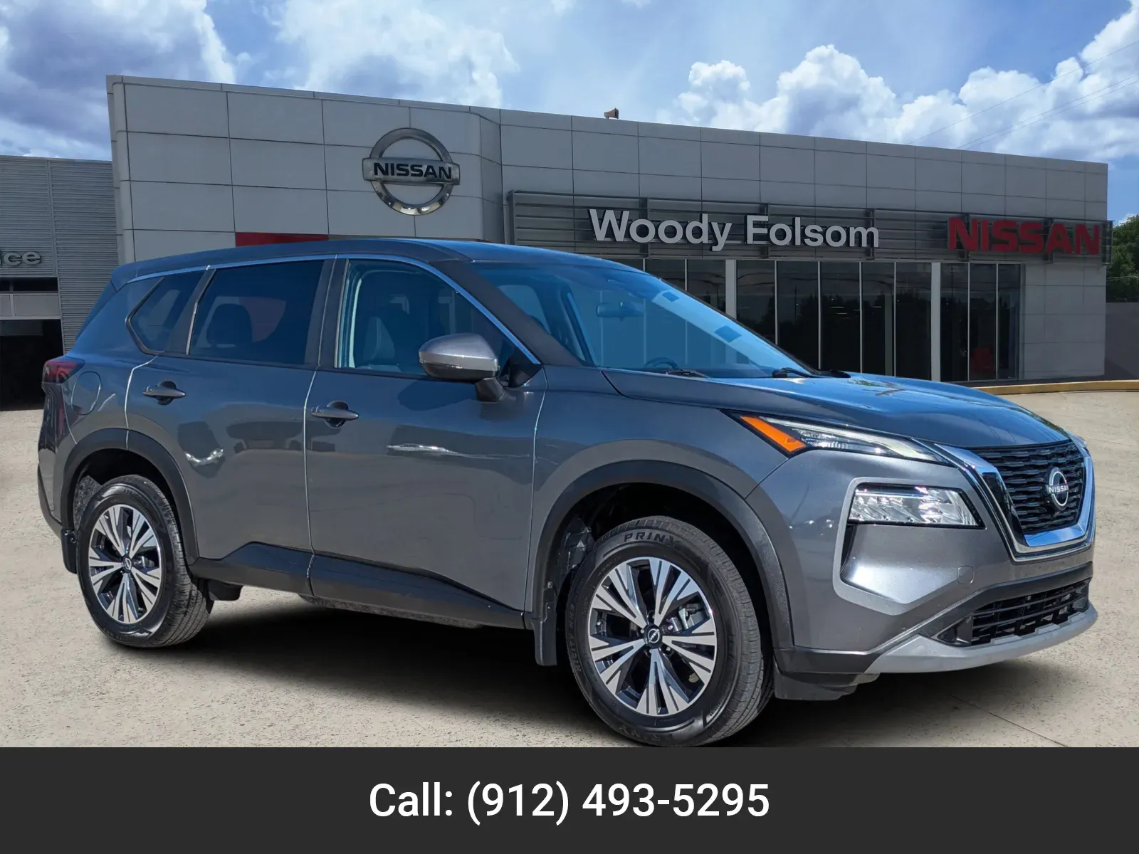 Gray 2023 Nissan Rogue SV for sale in Vidalia, GA