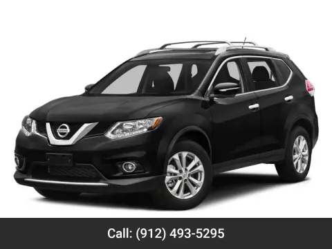 Black 2016 Nissan Rogue S for sale in Vidalia, GA