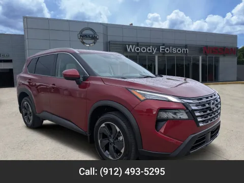 Red 2024 Nissan Rogue SV for sale in Vidalia, GA