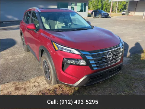 Red 2024 Nissan Rogue SV for sale in Vidalia, GA