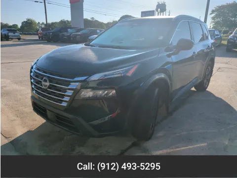 Black 2024 Nissan Rogue SV for sale in Vidalia, GA