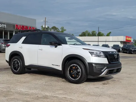 Photos of 2025 Nissan Pathfinder Rock Creek for sale in Vidalia, GA at Woody Folsom Nissan of Vidalia